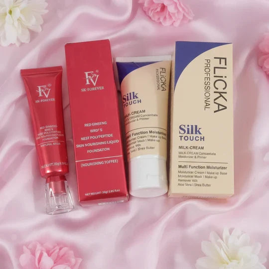 Flicka 2-In-1 Makeup Deal – Primer + Foundation Combo
