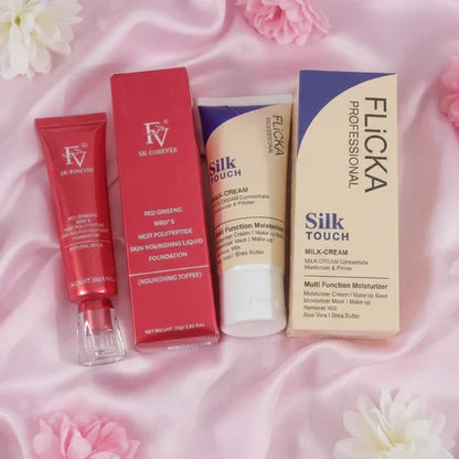 Flicka 2-In-1 Makeup Deal – Primer + Foundation Combo