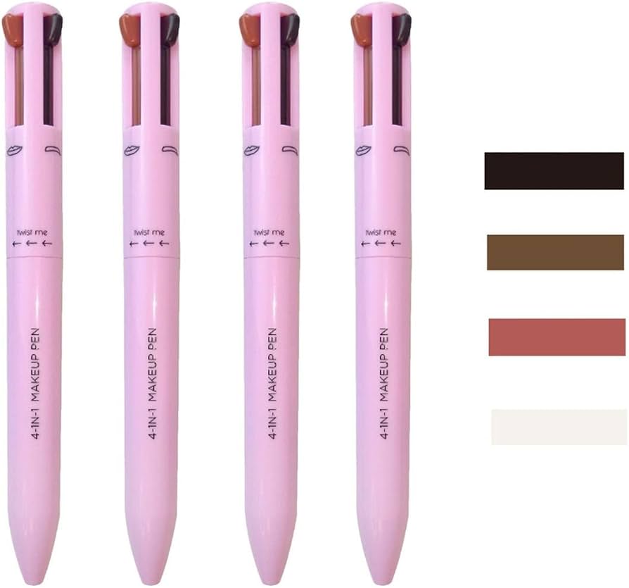 4 In 1 Makeup Pen - Waterproof Makeup Pen