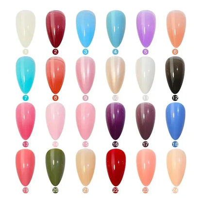 Fancy Artificial Nails – 576 Pcs