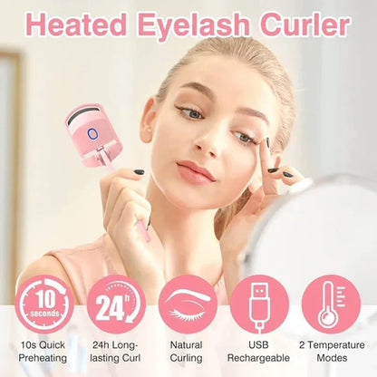 Electric Heated Eyelash Curler – Rechargeable