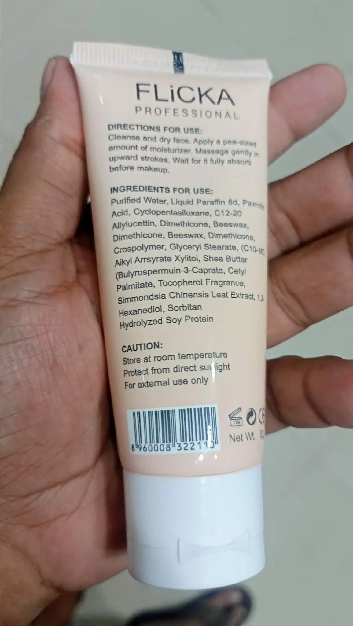 Flicka Silk Touch Concentrate – Moisturizer & Primer