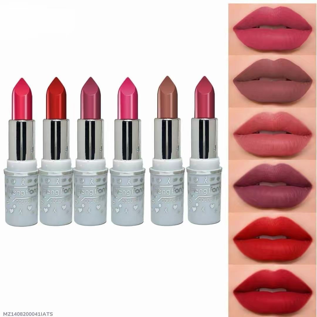 Heng Fang Matte Lipsticks - 12 Pcs