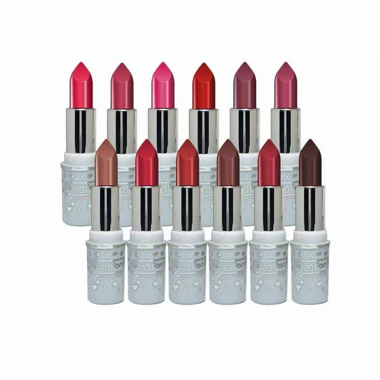 Heng Fang Matte Lipsticks - 12 Pcs