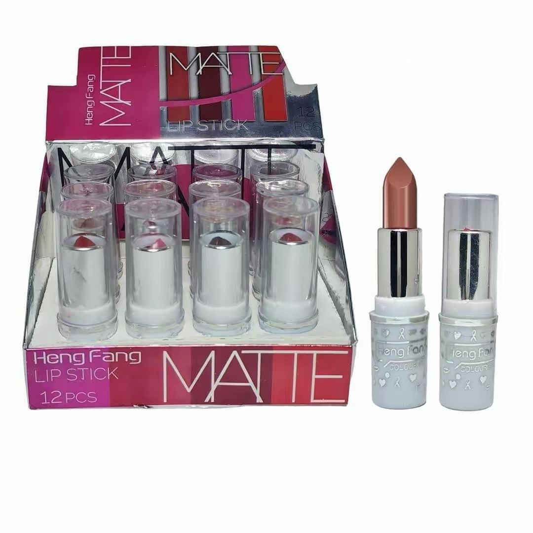 Heng Fang Matte Lipsticks - 12 Pcs
